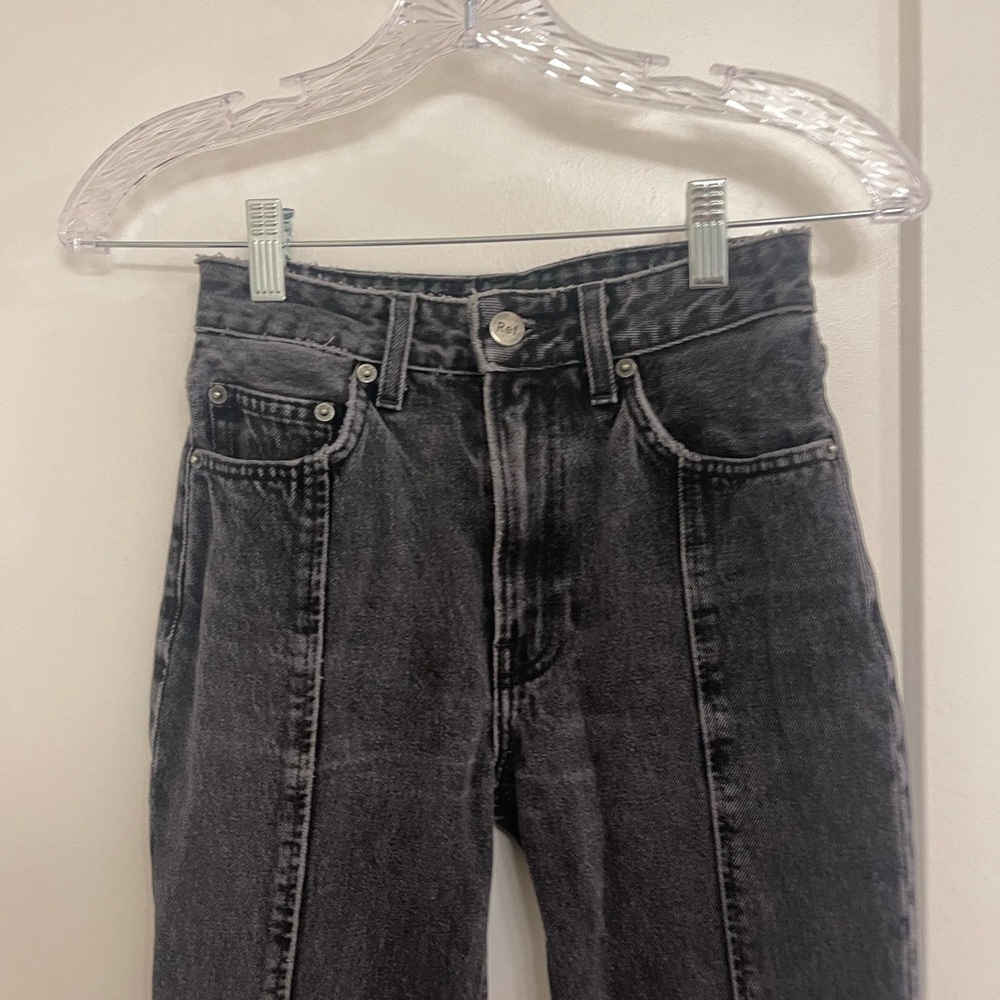 Reformation High Rise Black Women's Jeans Streetwear Grunge Alt